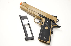 ASG STI TAC Master Co2 Full Blowback 1911 (Desert Tan)