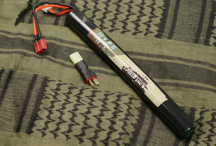 HYPE 7.4v 1000mAh Li-Po Battery - Stick (Skinny Thin) - Universal – Airsoft  Atlanta