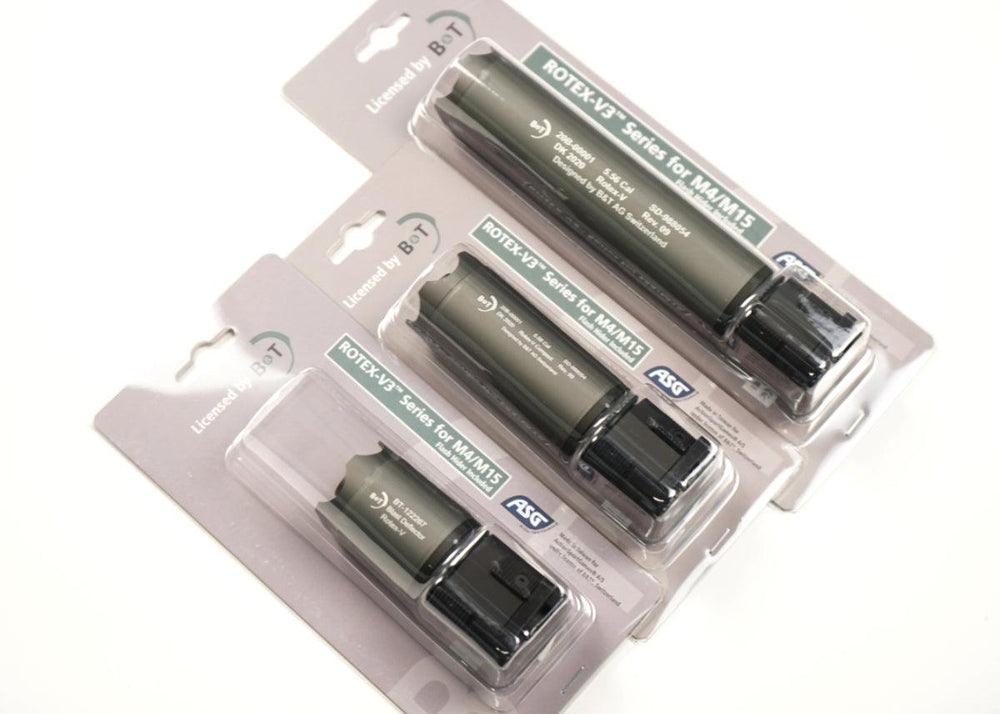 ASG B&T Rotex-V Muzzle Suppressor – Airsoft Atlanta