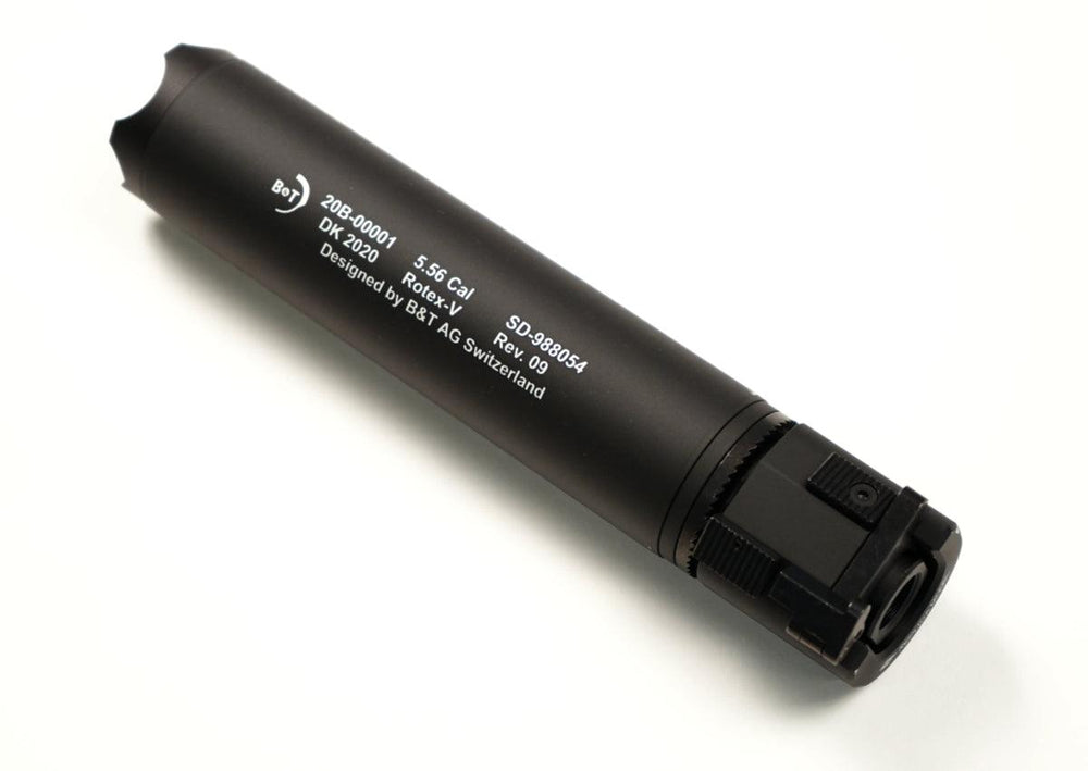 ASG B&T Rotex-V Muzzle Suppressor – Airsoft Atlanta