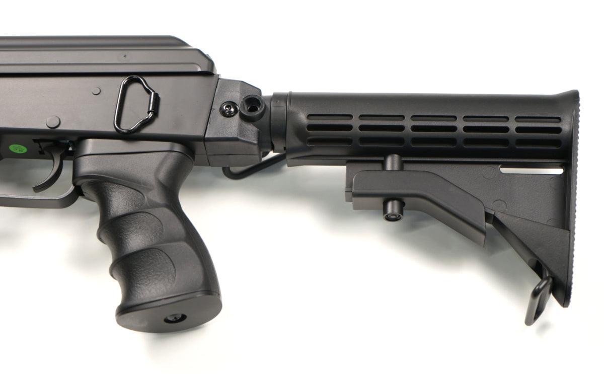 ASG AK-47 Arsenal Full Stock AEG - M7T Black RIS Model – Airsoft