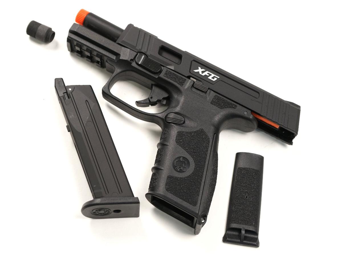 How to put Green Gas or Propane into an airsoft GBB pistol 