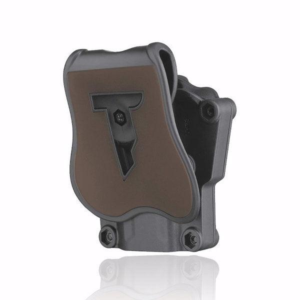 Universal Polymer Belt Clip for Holsters Magazine Pouches and Attachme