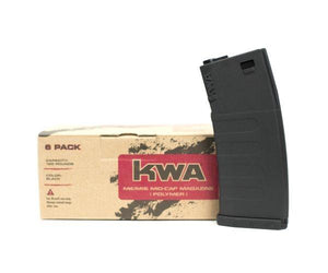 KWA M4 120-round Midcap AEG Magazine (6-pack K120)