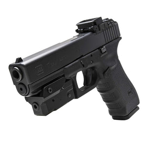 NCStar Rail Pistol Laser w/Keymod Mount - Green