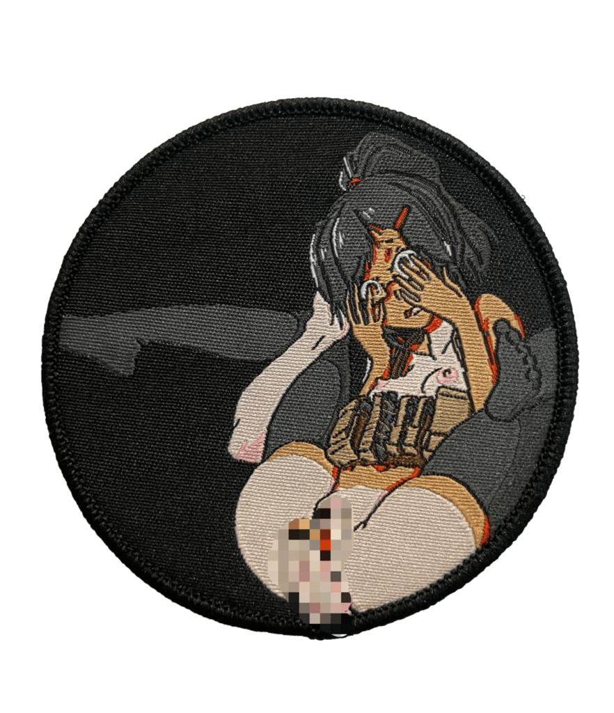 GOWA Anime Morale Patch  The Louder You Scream The Faster we Come Medic  Airsoft Medical Badge