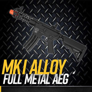 Valken Metal Alloy M4 AEG Black - MK.1