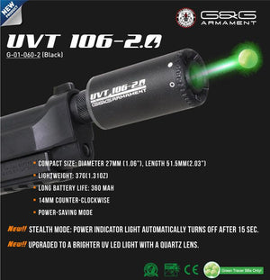 Tracer Unit UVT106 2.0 G&G Powergun Airsoft