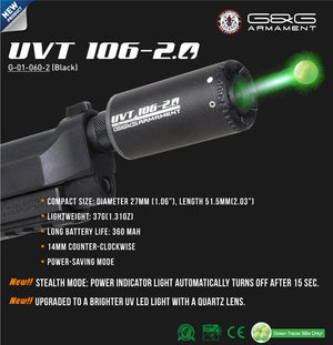 G&G UVT106-2.0 Tracer Unit 14mm CCW