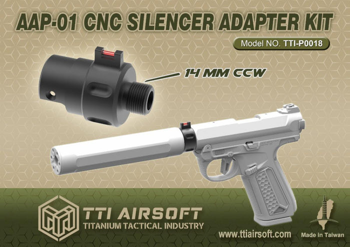 TTI AAP-01 Threaded Receiver Adapter