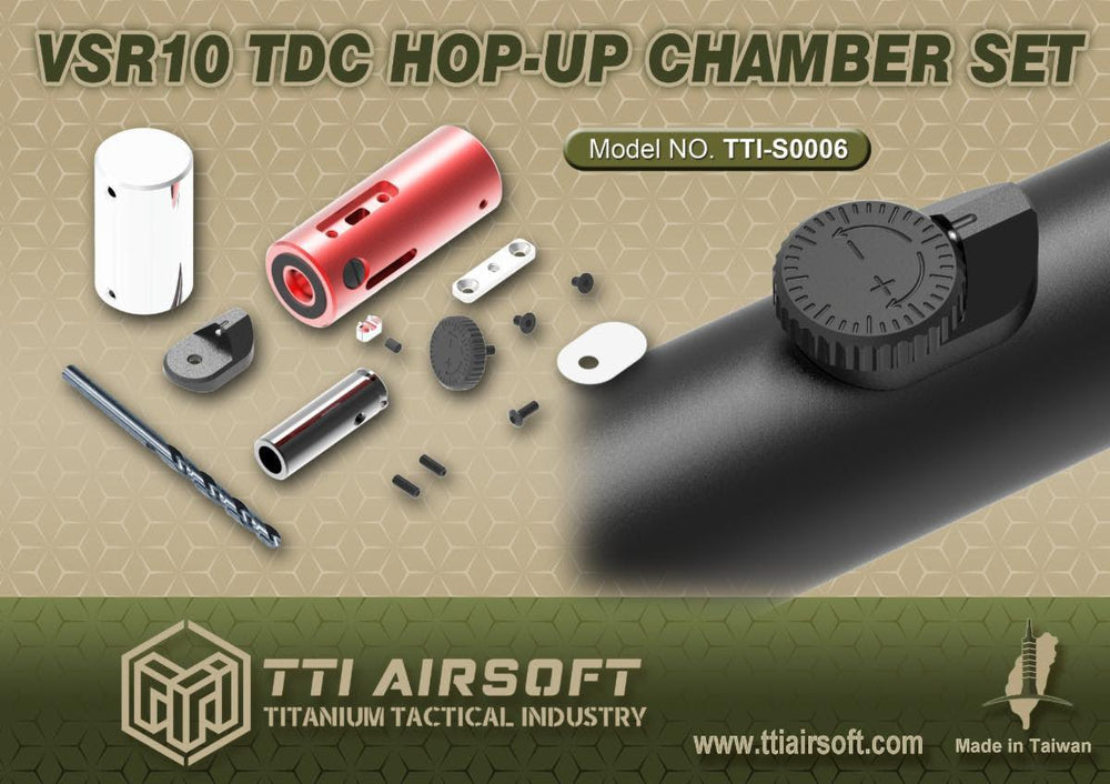 TTI VSR10 TDC CNC Hop Up Set (One Piece Chamber with TDC